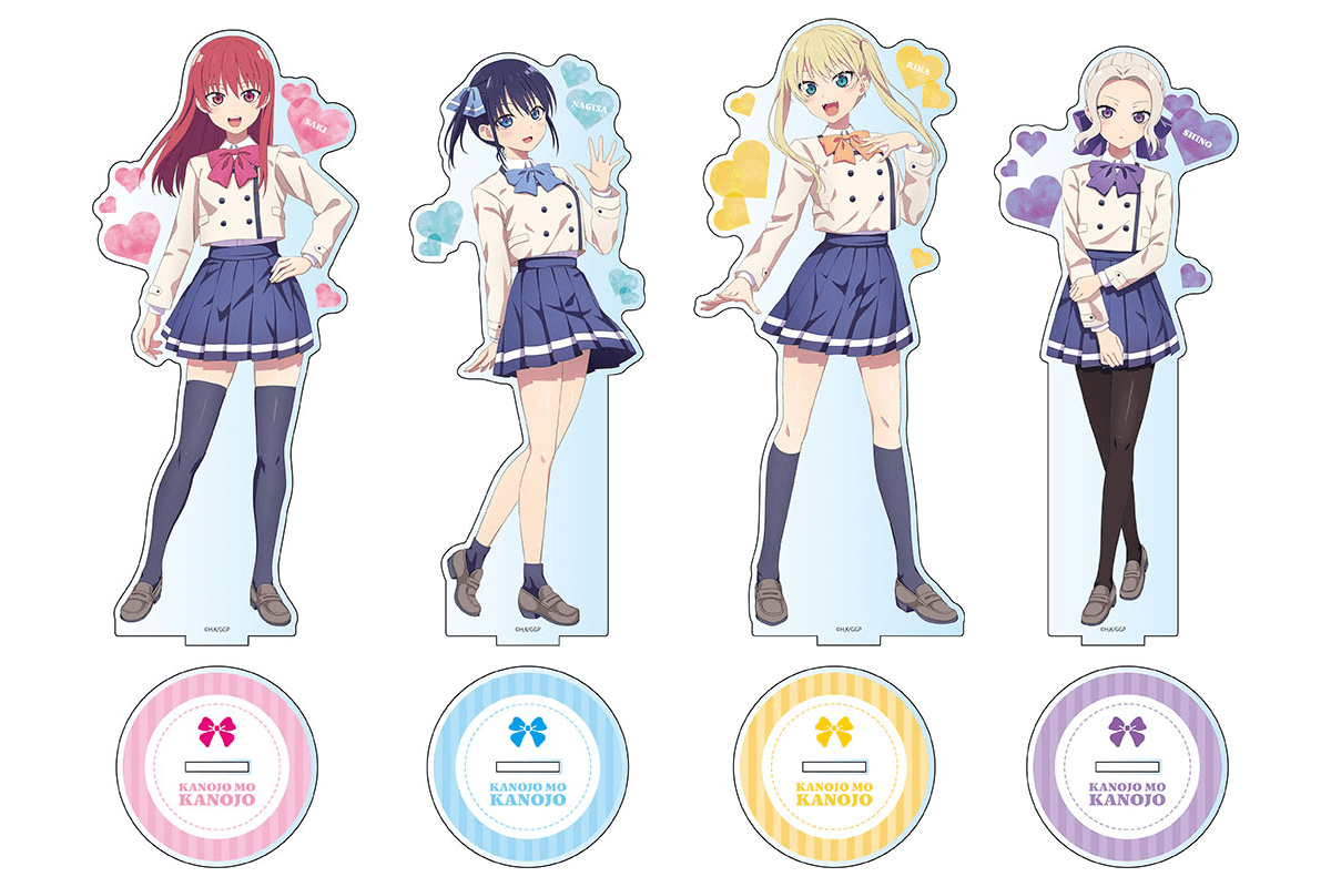 デカアクリルスタンド　全4種（佐⽊ 咲・水瀬 渚・星崎 理香・桐生 紫乃）